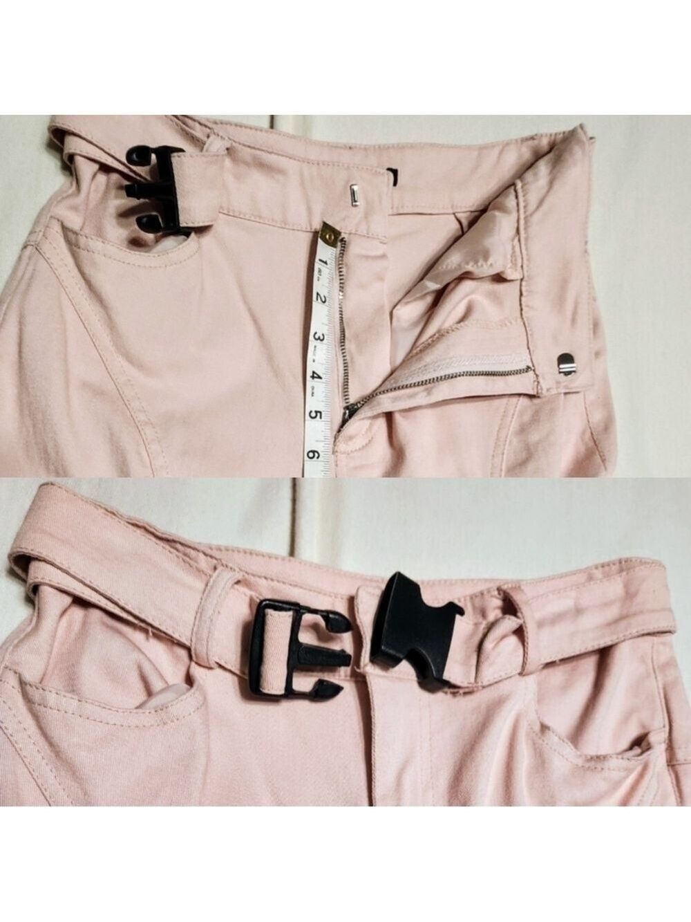 Forever 21 Pink Cargo Jogger Pants Small - Picture 10 of 12